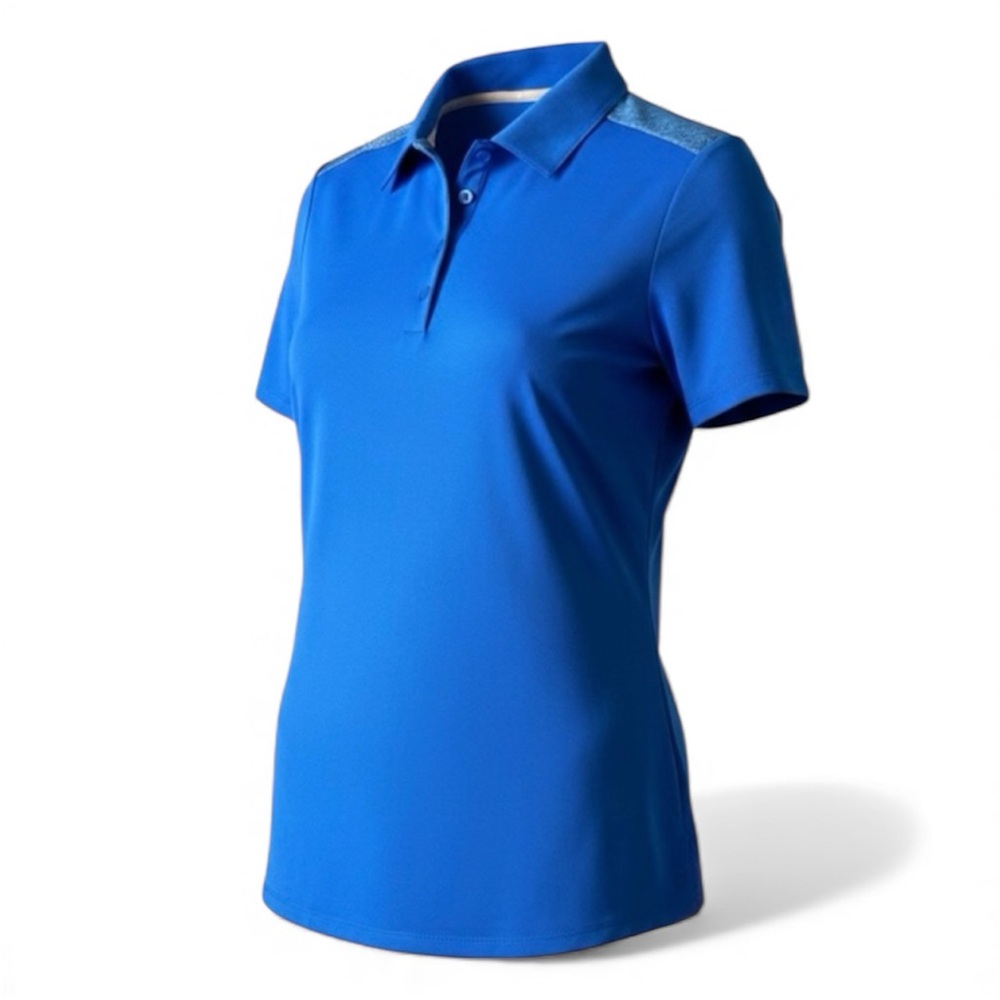 Adidas Women’s Ultimate 365 Sport Golf Polo in Glory Blue Size 2XL